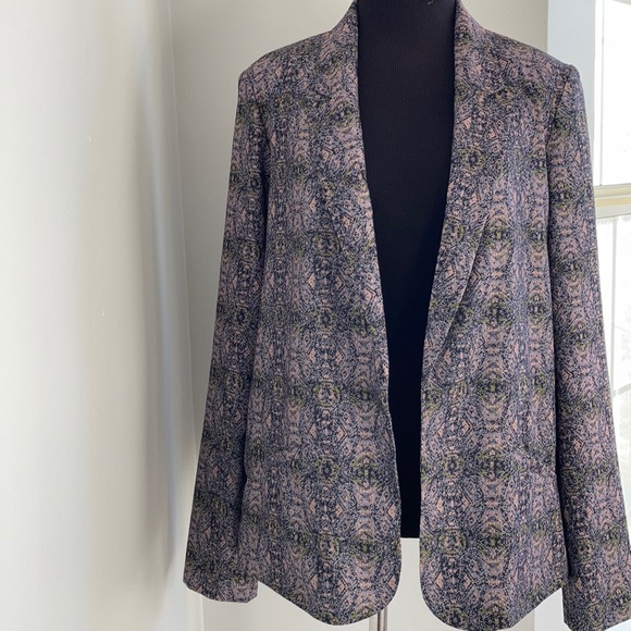 Print Boyfriend Blazer - Picture 6 of 9